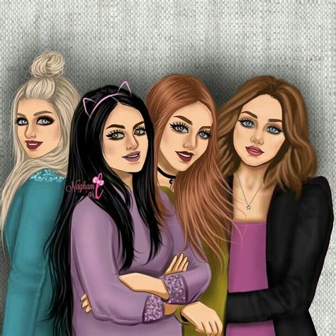 pin by 𝒂𝒍𝒊𝒆𝒏 ᒍᖇ💙😇 on نوسین bff drawings girly m best friend drawings