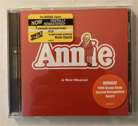 annie [original broadway cast] [remastered] original cast cd 1998 1977 original 7 99 picclick