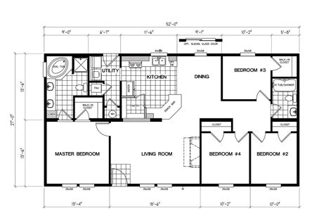 Mobile Home Floor Plan Minimal Homes