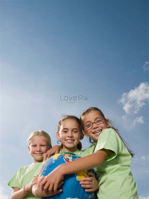 Three Hugging Girls Picture And Hd Photos Free Download On Lovepik