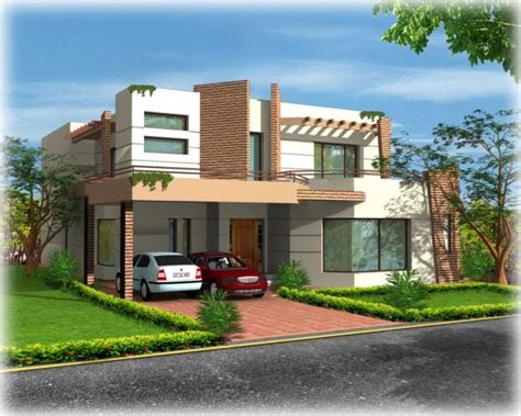 Giving professional services in architectural modern house plan & interior design, 3d modeling, rendering, animation, lot, real estate, construction, 3D Front Elevation.com: 1 Kanal,10 Marla Plot Construction ...