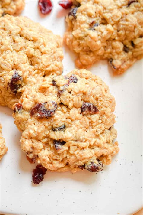 Soft And Chewy Oatmeal Craisin Cookies Lynns Way Of Life