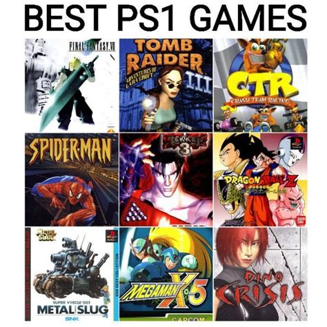 Best Ps1 Games For Playstation Best Ps1 Games Ps1 Cds Videogames