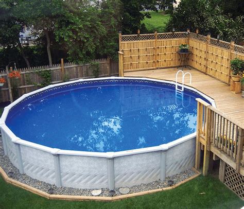 How to build a pool deck for a round above ground pool. Best above ground pool ladder - Swimming pools photos