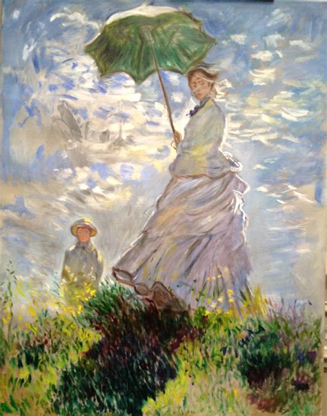 Woman with a parasol madame monet and her son. Woman with a Parasol - Madame Monet and Her Son after ...