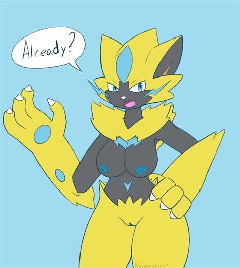 Rule 34 1girls Breasts Female Furry Looking At Viewer Noiverus Paws Pokemon Pokemon Usm Pussy