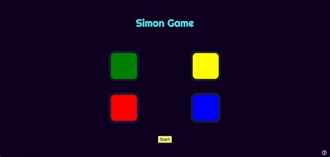 Github Zippytyrosimon Game The Simon Game Is Built With Html5 Css3