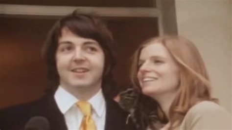 Paul Mccartneys Marriage To Linda Eastman 1969 Hd Youtube