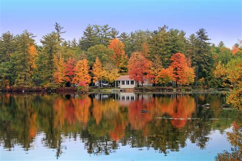 Maine Fall Foliage Reflections Maine In The Fall Photography Fall