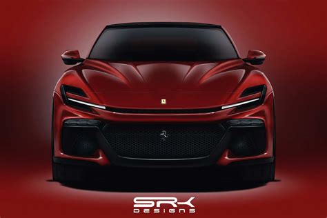Ferrari Purosangue Suv Rendered Based On Official Teaser Autobics