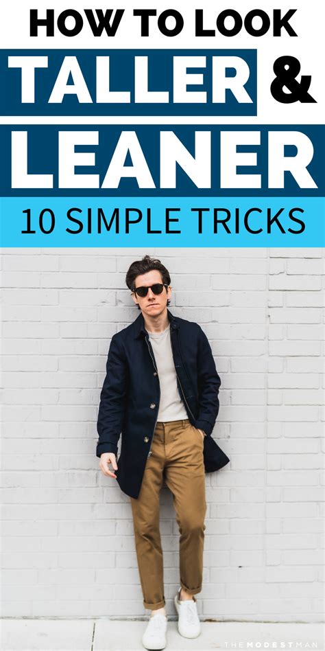 How To Look Taller And Leaner 10 Simple Tips In 2021 Men Style Tips Tall Guys Fashion Tips