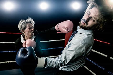 Royalty Free Punching Women Knockout Men Pictures Images And Stock