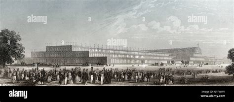 The Crystal Palace Great Exhibition Of 1851 Hyde Park London