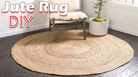 Diy Handmade Jute Big Carpet Make At Home Very Easily Jute Diy