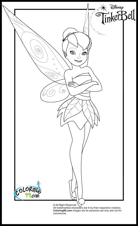 Tinkerbell Printable Coloring Pages Printable World Holiday