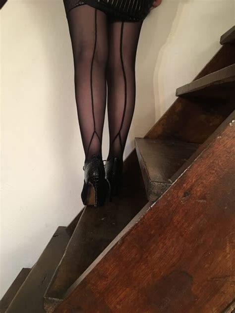 Black Thigh High Stockings See Through Classy Stockings