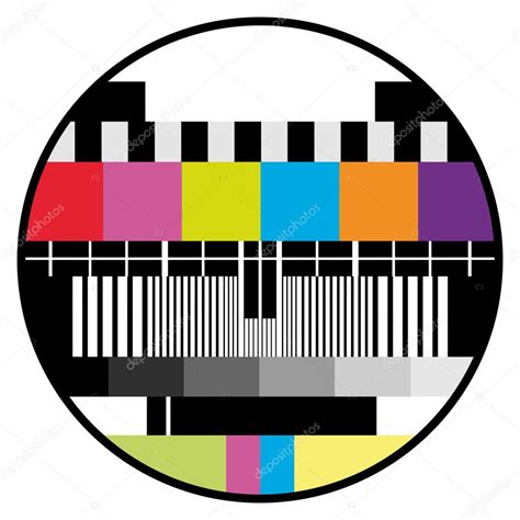 Television Color Test — Stock Vector © Emirsimsek 3703522