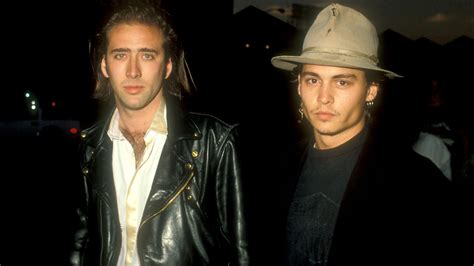 Tbt That Time Nicolas Cage And Johnny Depp Were Stylish Young Bucks Gq