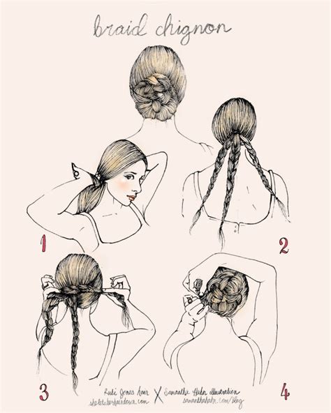 1 Start With A Loose Low Ponytail That Is Covering Your Ears 2