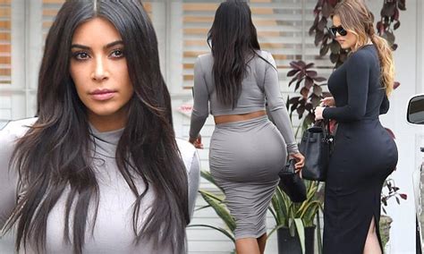 Kim Kardashian Recycles Go To Crop Top And Skirt To Film With Khloe