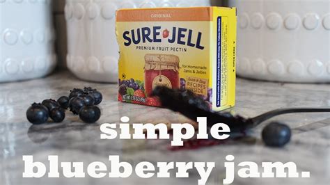 Sure Jell Cooked Blueberry Jam Recipe My Bios