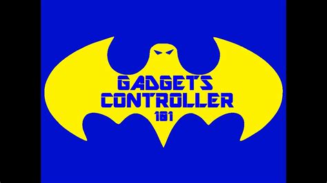 OLD Gadgets Controller Guide - Basic Template Loadout - DC ...