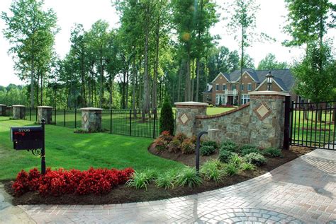 Driveway Entrance Landscaping Landscaping Entrance Driveway Landscaping