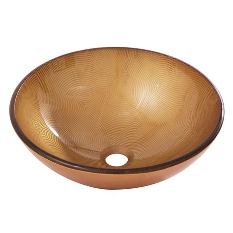 Collection by portland direct tile & marble. Round copper tempered glass basin - Ceramic Tile World ...
