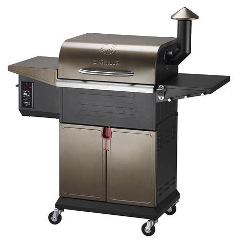 Z Grills Zpg L600d 573 Sq In Wood Pellet Grill And Smoker 7 In 1 Bbq