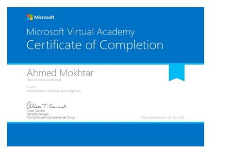 Microsoft Certificate Azure Iaas Deep Dive Jump Start