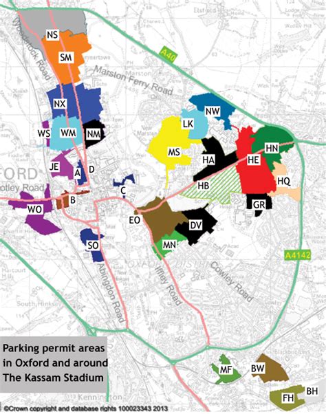 Controlled Parking Zones Cpzs Oxfordshire County Council