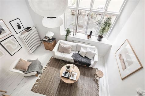 Small White Scandinavian Studio Apartment Daily Dream Decor