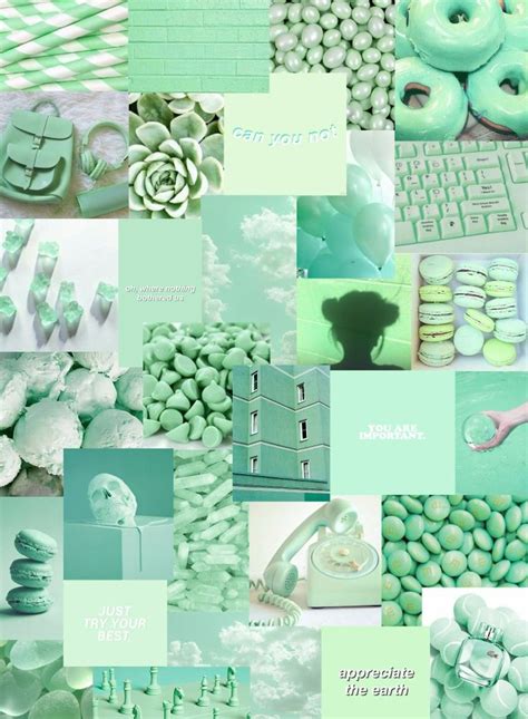 [18 ] astonishing mint green aesthetic wallpapers