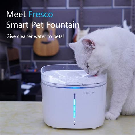 The entire wiki with photo and video galleries for each article. PETONEER Smart Dog Cat Water Fountain - App Remote Control ...
