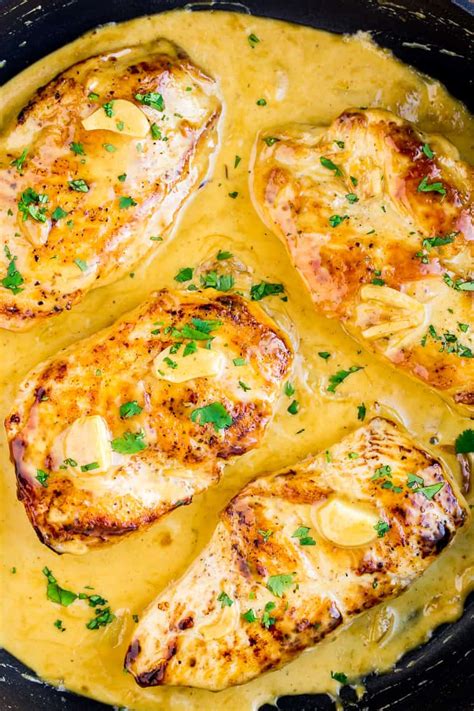 Creamy Garlic Chicken Breast Recipe