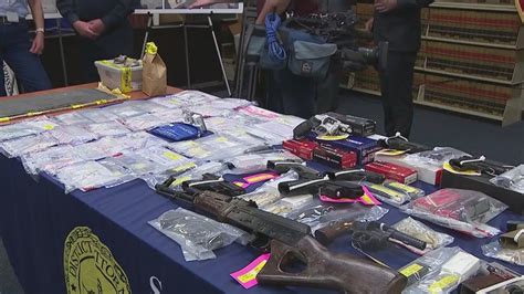 Suffolk County Drug Weapons Trafficking Bust Nets 21 Arrests