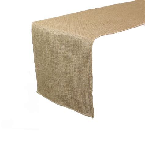 13 X 108 Inch Jute Burlap Table Runner Your Chair Covers Inc