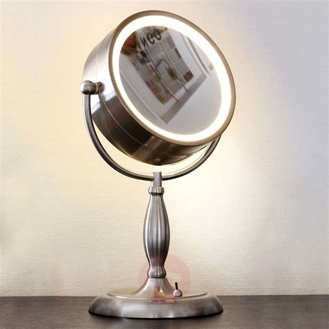 Face cosmetic mirror, illuminated | Lights.co.uk