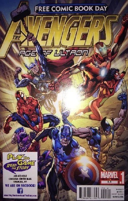 Avengers Age Of Ultron Free Comic Book Day 01 Marvel