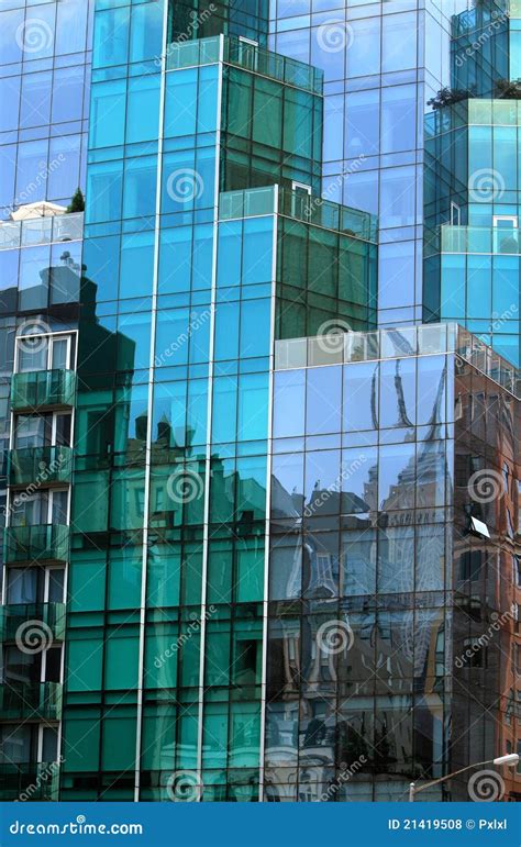 Skyscraper Windows In Manhattan Stock Photo Image Of Geometric