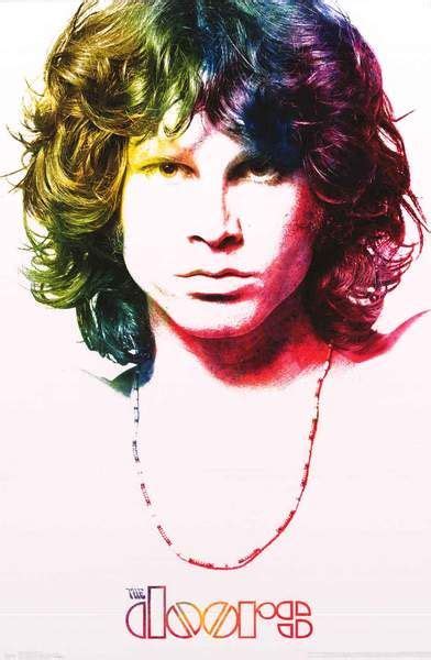 The Doors Jim Morrison Color Spectrum Poster 22x34 Bananaroad The