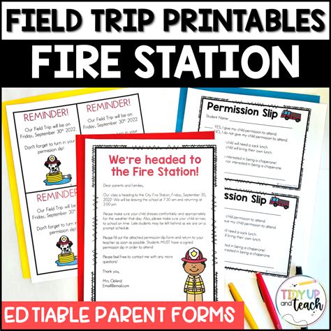 Fire Station Field Trip Made By Teachers