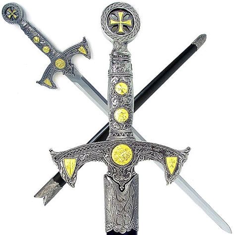 47 Wooden Medieval Crusader Practice Waster Sword