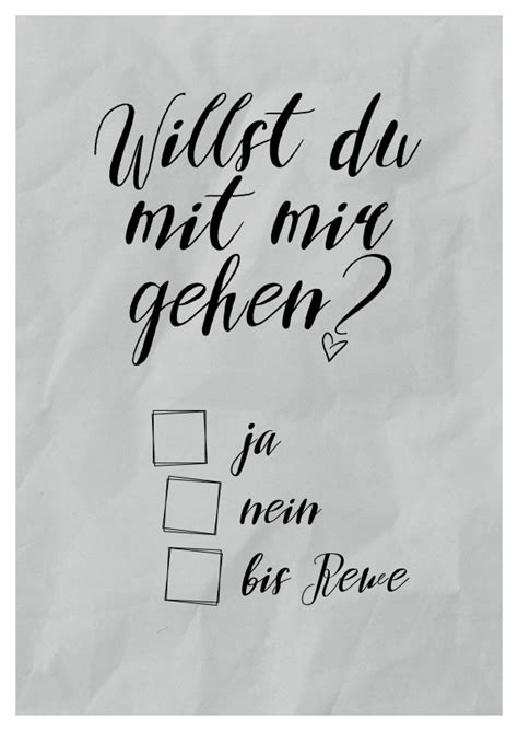 Willst Du Mit Mir Gehen Liebeskarten And Sprüche 🌹💌 Echte Postkarten Online Versenden