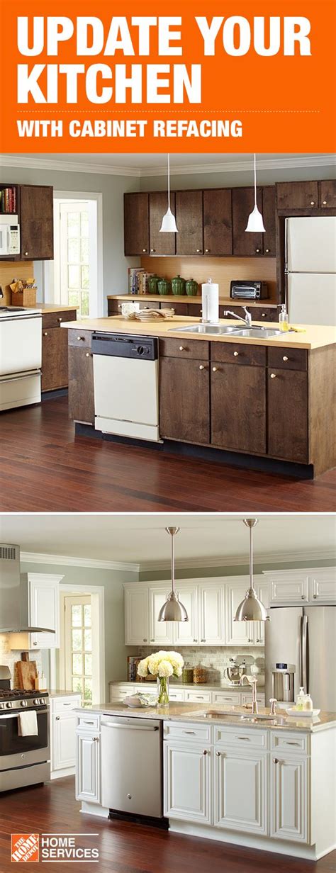 Home Depot Kitchen Cabinet Refacing Options