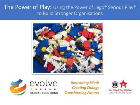 Using Lego Serious Play To Build Strong Organisations