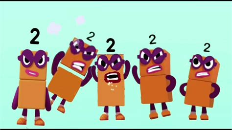 Numberblocks Intro Number Two Feels Angry Youtube