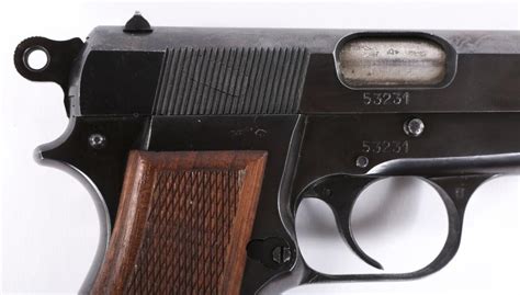 Sold Price Belgian Fn Browning Hi Power 9mm Pistol February 6 0121