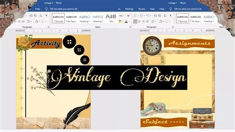 How To Design The Microsoft Word Design Talk