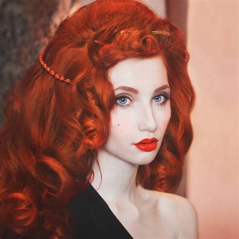 Natural Redhead Fantasy Photography Lilith Photo Contest Alexandra Vintage Looks Her Hair